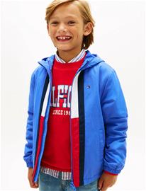 Tommy Hilfiger Colourblock Flag Jacket - Blue - 176