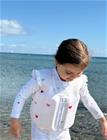 Vanilla Copenhagen Svømmevest - Hearts - Cream - 6-8Y