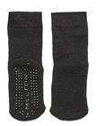 Melton Cotton Socks - Anti-Slip - Grey - 17/19