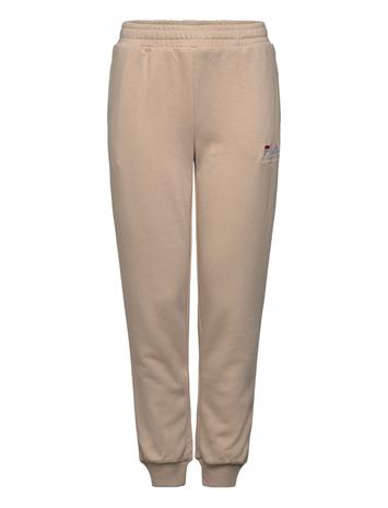 FILA Carisio Regular Logo Sweatpants - Beige - 170-176
