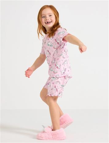 Lindex 2-Pack Pyjama Set - Pink - 122/128