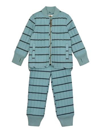 En Fant Thermal Set, Aop - Blue - 140