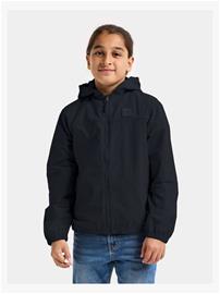 Didriksons Jasper Tuulenpitävä Vaellustakki, Black, 170