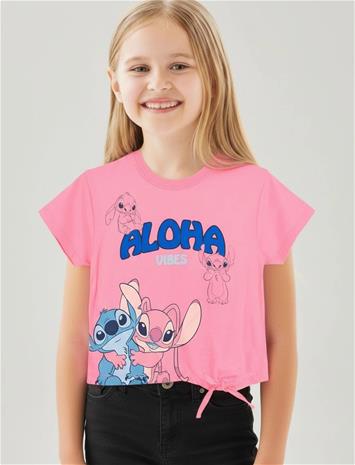 Lilo & Stitch Tshirt - Pink - 128