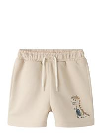 name it Nmmfidino Nreg Swe Shorts Unb - Cream - 110