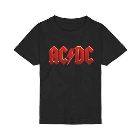 AC/DC - Logo - T-paita - Lapset - Musta