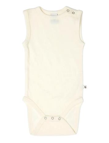 Smallstuff Body Ns, Off. White Melange Drop Needle, Merino Wool - Cream - 98