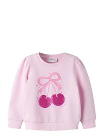 name it Nmffinna Ls Swe Bru - Pink - 110