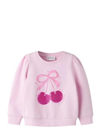 name it Nmffinna Ls Swe Bru - Pink - 110