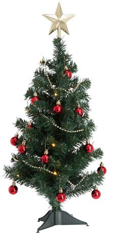 Pöytäkuusi LED-valot, 60 cm