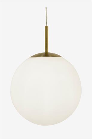 ScanLamps Opal-kattovalaisin ä25, matta messinki