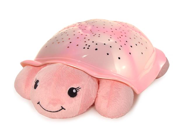 Cloud B Twinkling Twilight Turtle -yövalo, Pink – kuva 5/8