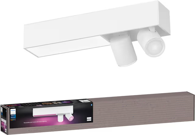 Philips-LED RGBW Himmennettävä kohdevalo Hue CENTRIS 2xGU10/4,2W+ LED/11W