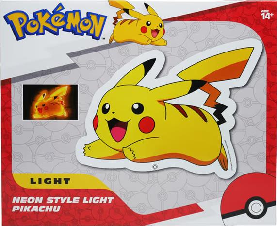 Lamppu: Pokemon - Pikachu Wall Neon LED (30cm) KOTIIN