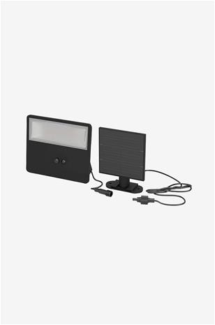 EGLO Panettieri Solar Wall 860LM with Sensor Black/White