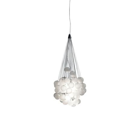 Luceplan Stochastic, riippuvalaisin 2700 K, 48 palloa