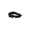 Lucande LED-ulkoseinävalaisin LOOP, musta, IP44, metalli – kuva 1