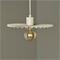 OSRAM riippuvalaisin Decor Plissee, beige, teräs, E27 – kuva 1