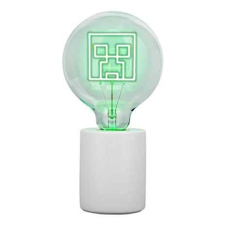 Minecraft Creeper - Led Neon Bulb Lamp – kuva 4/8