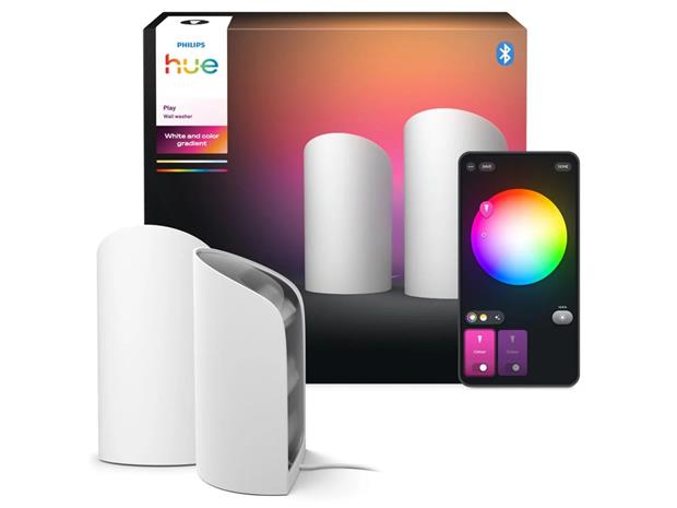 Philips Hue pöytävalaisin 2 kpl (valkoinen)