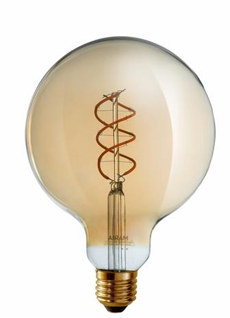 Airam Amber LED-lamppu 4,9 W, E27, himmennettävä