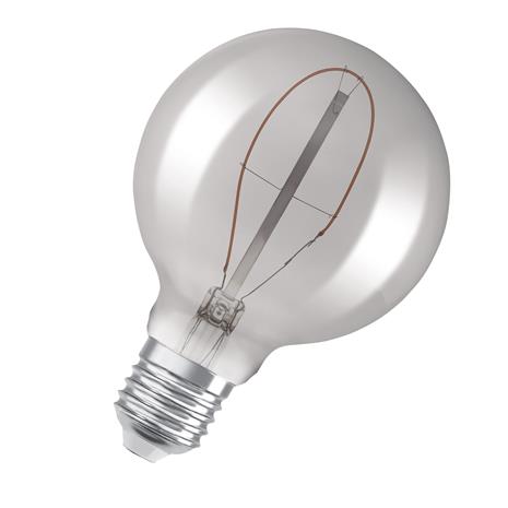 OSRAM 1906 GLOBE 95 E27 100LM 1800K LEDL – kuva 1/1