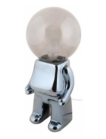 Leitmotiv Table Lamp Ross Led - Silver - H27CM