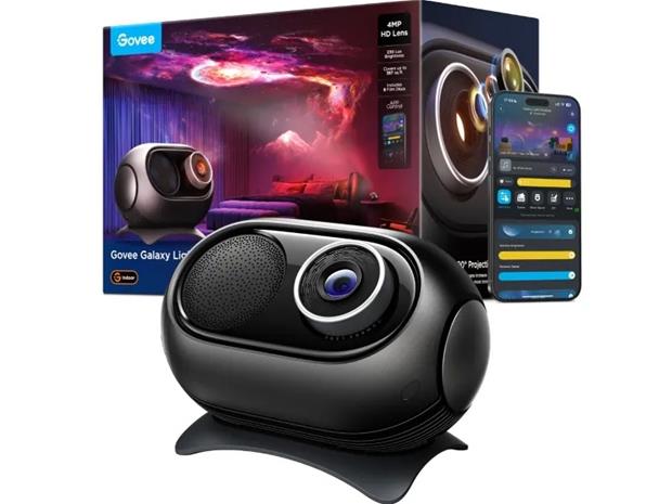 Govee - Galaxy Light Projector 2 Pro Matter Wi-Fi-kaiuttimella