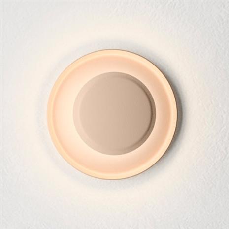 Vibia Top LED-seinävalaisin Ø 17 cm vaaleanpunainen – kuva 1/1