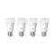 Philips Hue LED-älylamppu, White ambiance, E27, 810 lm, 4-pack – kuva 6