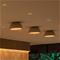 Vibia Duo 4874 LED-kattovalaisin, kerma – kuva 1