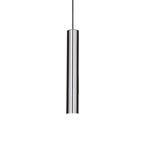 Ideal Lux riippuvalaisin Look, kromivärinen, Ø 6 cm, metalli