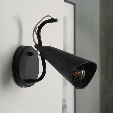 OSRAM seinävalaisin Decor Bell, musta, teräs, E27 – kuva 1/1