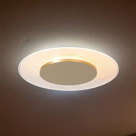 LED-kattovalaisin Lido, kullanvärinen, Ø 36 cm