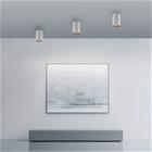 PURE kylpyhuoneen LED-kattolamppu Point, valkoinen, Ø 6 cm, metalli, IP44