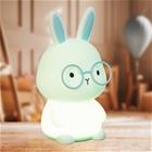 LED-akkulamppu Felix, sininen, korkeus 13 cm, silikoni