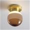 MARSET LED-seinälamppu Dipping Light A2, ruskea/messinki – kuva 1