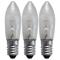 LED-vaihtolamppu E10 0,2W 2,100K 3-pack 3-pack – kuva 1