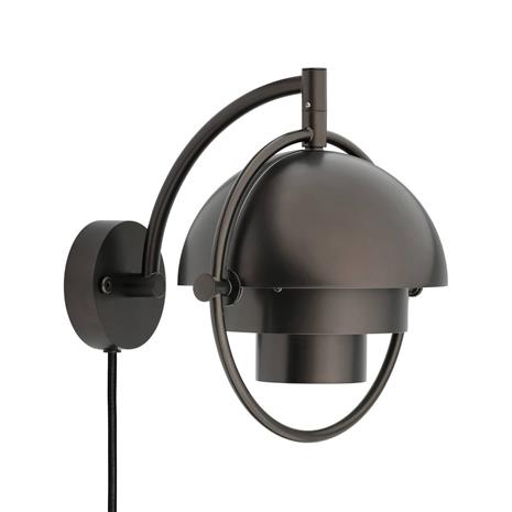 GUBI Multi-Lite seinälamppu Musta