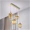 OSRAM riippuvalo Decor Needle Linear beige, teräs, 4-lamppuinen E27 – kuva 1