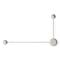 Vibia Pin 1694 LED-seinävalaisin, 2-lamppuinen, kermanvärinen – kuva 1