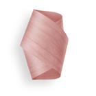 LZF seinälamppu Orbit, vaaleanpunainen, leveys 19 cm, puu