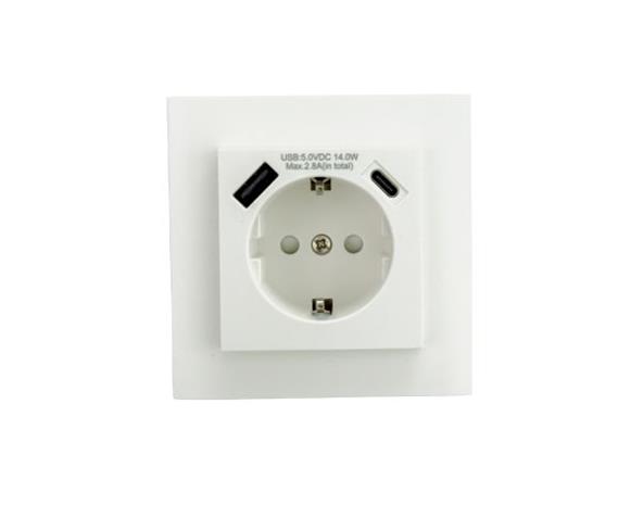Harju USB-A+C latauspistorasia