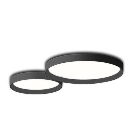 Vibia Up - yksinkertainen LED-kattovalaisin grafiitti