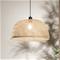 Bamboo-riippuvalo, ruskea, Ø 48 cm, bambu – kuva 1