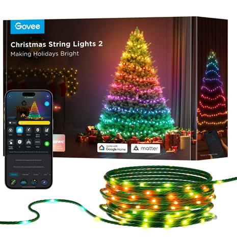 Govee String Lights 2 Smart Jouluvalot – 30 metriä