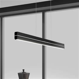Bopp LED-riippuvalaisin Switch, musta, pituus 118 cm, metalli