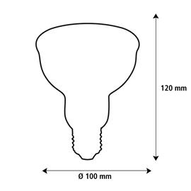 SEGULA Spot Line LED E27 13W PAR30 ambient-himmennettävä 36° Ra95