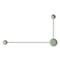 Vibia Pin 1694 LED-seinävalaisin, 2-lamppuinen, vihreä – kuva 1