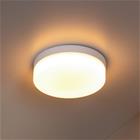 kylpyhuoneen LED-kattolamppu Biskit, valkoinen, Ø 23 cm, muovi
